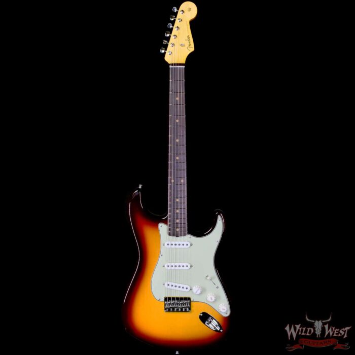 Fender Custom Shop Vintage Custom ‘59 1959 Hardtail Stratocaster Time Capsule Package TCP Chocolate 3-Color Sunburst 7.00 LBS - Image 3