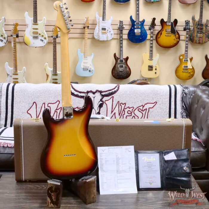 Fender Custom Shop Vintage Custom ‘59 1959 Hardtail Stratocaster Time Capsule Package TCP Chocolate 3-Color Sunburst 7.00 LBS - Image 10