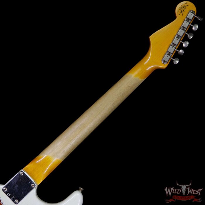 Fender Custom Shop White Lightning 2.0 Stratocaster Heavy Relic HSS 22 Frets Rosewood Board 3 Tone Sunburst - Image 10