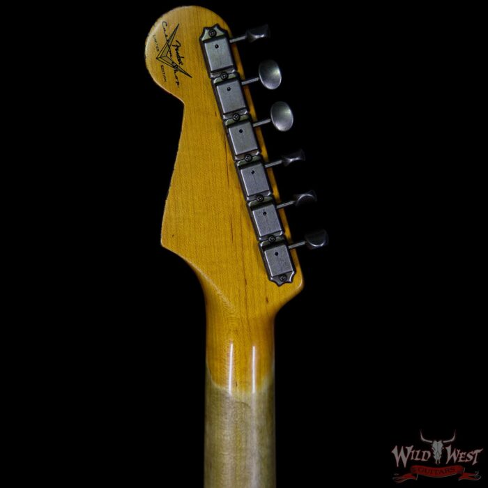 Fender Custom Shop White Lightning 2.0 HSS Stratocaster Heavy Relic Maple Board 21 Frets Torino Red - Image 10