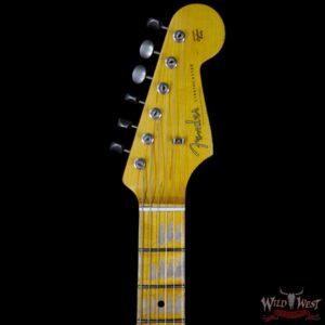 Fender Custom Shop White Lightning 2.0 HSS Stratocaster Heavy Relic Maple Board 21 Frets Torino Red - Image 8