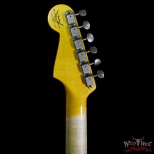 Fender Custom Shop White Lightning 2.0 HSS Stratocaster Heavy Relic Maple Board 22 Frets Torino Red - Image 10