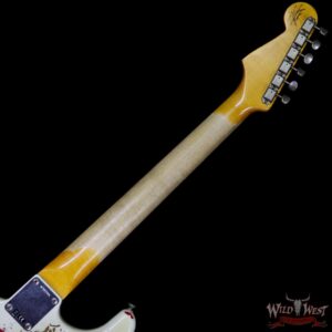 Fender Custom Shop White Lightning 2.0 HSS Stratocaster Heavy Relic Maple Board 22 Frets Torino Red - Image 11