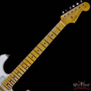 Fender Custom Shop White Lightning 2.0 HSS Stratocaster Heavy Relic Maple Board 22 Frets Torino Red - Image 9
