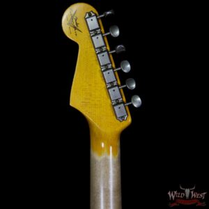 Fender Custom Shop White Lightning 2.0 Stratocaster Rosewood Board 21 Frets OWT over Graffiti Yellow - Image 10