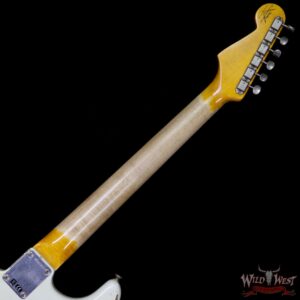 Fender Custom Shop White Lightning 2.0 Stratocaster Rosewood Board 21 Frets OWT over Graffiti Yellow - Image 11