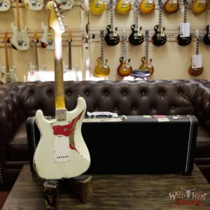 Fender Custom Shop White Lightning 2.0 HSS Stratocaster Heavy Relic Rosewood 21 Frets Torino Red - Image 14