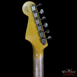 Fender Custom Shop White Lightning 2.0 HSS Stratocaster Heavy Relic Rosewood 21 Frets Torino Red - Image 10