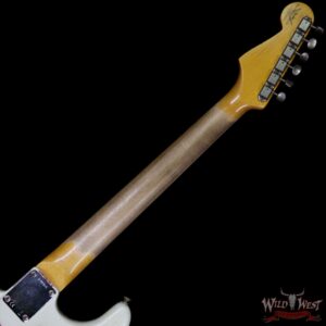 Fender Custom Shop White Lightning 2.0 HSS Stratocaster Heavy Relic Rosewood 21 Frets Torino Red - Image 11