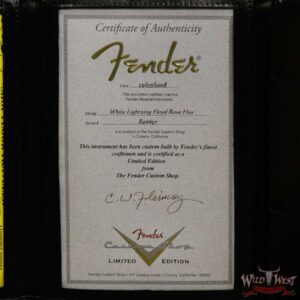 Fender Custom Shop White Lightning Floyd Rose HSS Stratocaster Heavy Relic Maple Neck 21 Frets 3 Tone Sunburst - Image 15