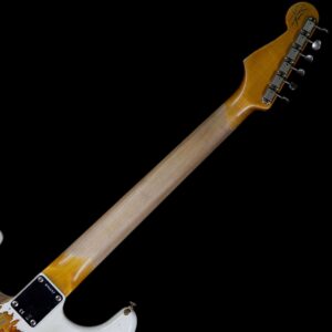 Fender Custom Shop White Lightning Floyd Rose HSS Stratocaster Heavy Relic Maple Neck 21 Frets 3 Tone Sunburst - Image 10