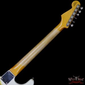 Fender Custom Shop White Lightning FR Stratocaster 21 Frets Heavy Relic OWT Over Graffiti Yellow - Image 11