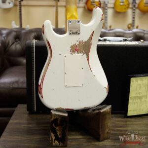 Fender Custom Shop White Lightning Straocastser Floyd Rose HSS Maple Neck 22 Frets Torino Red - Image 14