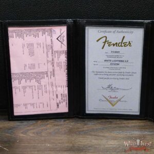 Fender Custom Shop Wild West White Lightning 2.0 Stratocaster HSS Rosewood Board 22 Frets Heavy Relic Pink Paisley - Image 12