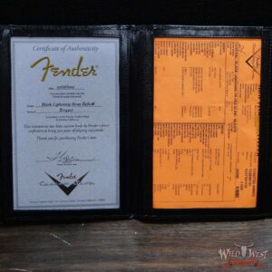 Fender Custom Shop Wild West Black Lightning Stratocaster HSS Floyd Rose Rosewood Board 22 Frets Heavy Relic 3 Tone Sunburst - Image 12