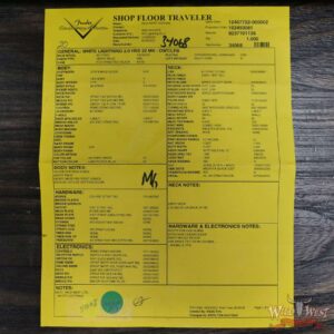 Fender Custom Shop Wild West White Lightning Stratocaster 2.0 Heavy Relic Maple Fingeboard Lake Placid Blue - Image 14