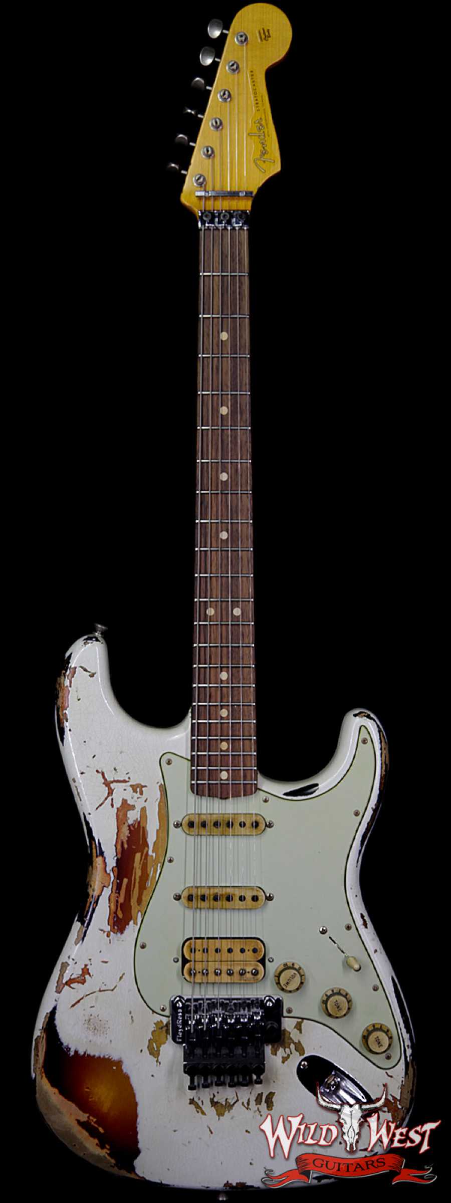 fendercs-wlfr-rw21-3ts-r89825-main__wwg_large.jpg Fender Custom Shop White Lightning Stratocaster Floyd Rose HSS Rosewood Fretboard 3 Tone Sunburst - Image 1