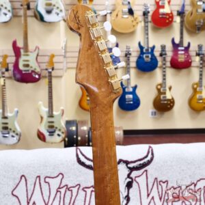 Fender Custom Shop American Custom Stratocaster 3A Rosewood Fingerboard Hand-Wound Dual Mag II Pickups NOS Vintage Blonde 7.20 lbs - Image 10