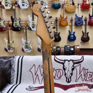 Fender Custom Shop Ron Jessurun Apprentice Built 70th Anniversary Stratocaster Modernized Relic Aged Desert Sand 7.60 lbs - Image 11