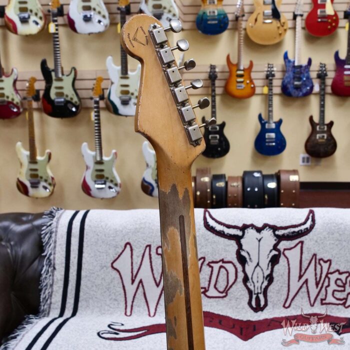 Fender Custom Shop Ron Jessurun Apprentice Built 70th Anniversary Stratocaster Modernized Relic Aged Desert Sand 7.60 lbs - Image 11