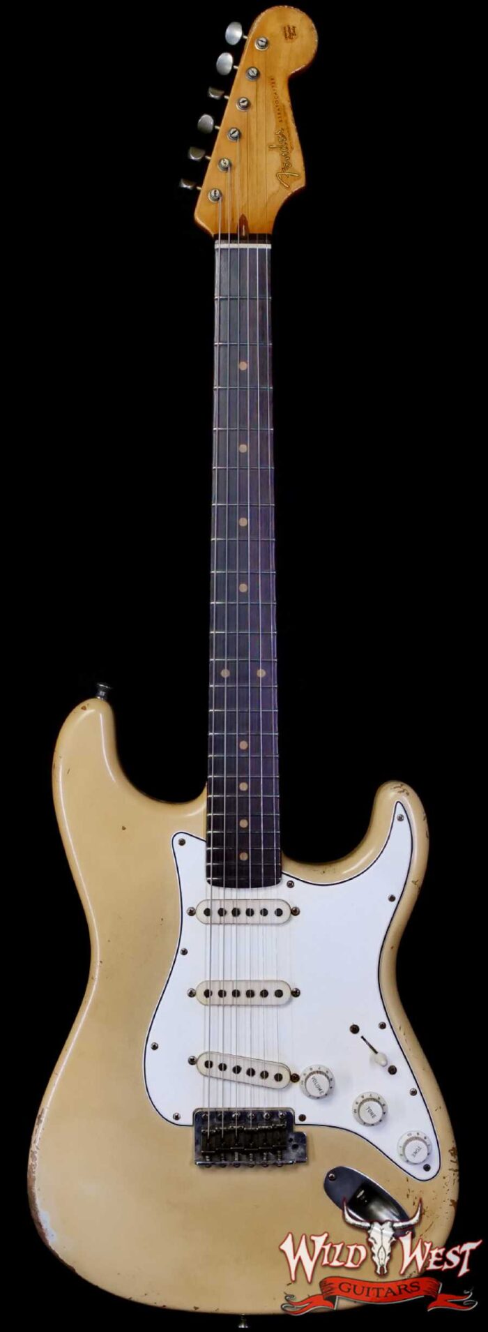 Fender Custom Shop Ron Jessurun Apprentice Built 70th Anniversary Stratocaster Modernized Relic Aged Desert Sand 7.60 lbs - Image 1