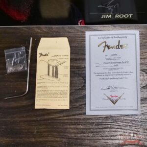 Jim Root Collection 2006 Fender Custom Shop Stratocaster Pro Model 1106 Closet Classic Maple Neck Black 8.05 LBS - Image 15