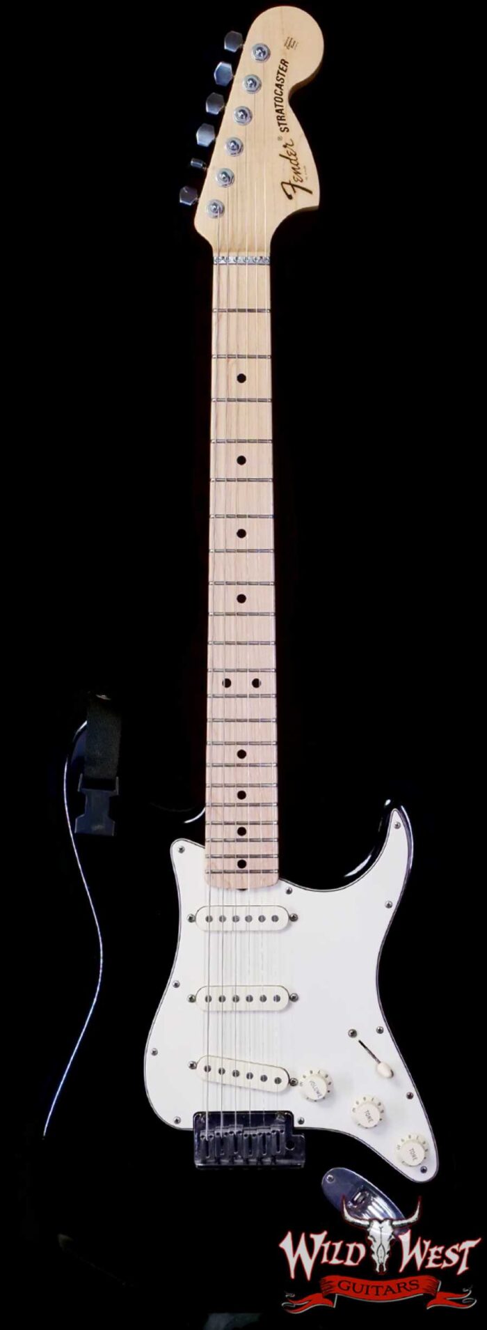 Jim Root Collection 2006 Fender Custom Shop Stratocaster Pro Model 1106 Closet Classic Maple Neck Black 8.05 LBS - Image 1