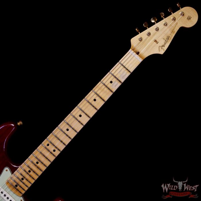 Fender Custom Shop Yuriy Shishkov Masterbuilt 50’s Stratocaster Josefina Hand-Wound Pickups Journeyman Relic Violin Burst 7.20 lbs - Image 4