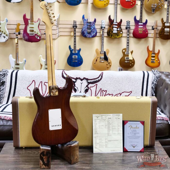 Fender Custom Shop Yuriy Shishkov Masterbuilt 50’s Stratocaster Josefina Hand-Wound Pickups Journeyman Relic Violin Burst 7.20 lbs - Image 9
