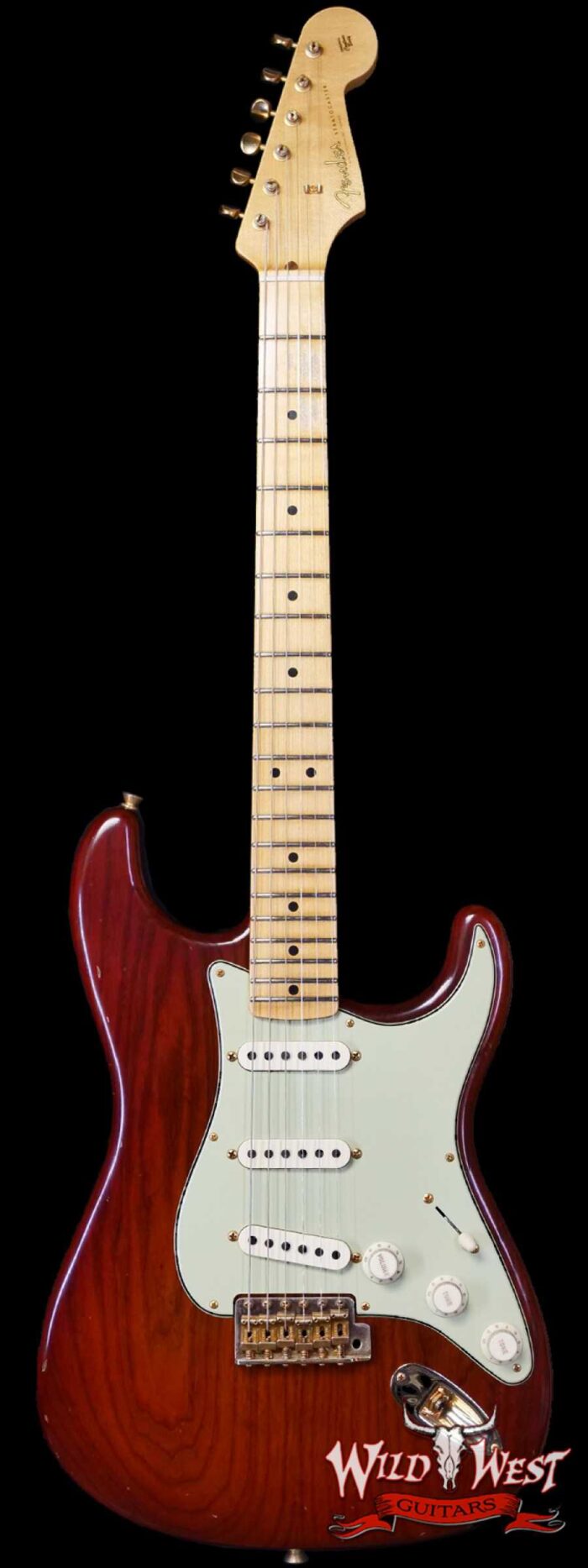 Fender Custom Shop Yuriy Shishkov Masterbuilt 50’s Stratocaster Josefina Hand-Wound Pickups Journeyman Relic Violin Burst 7.20 lbs - Image 1