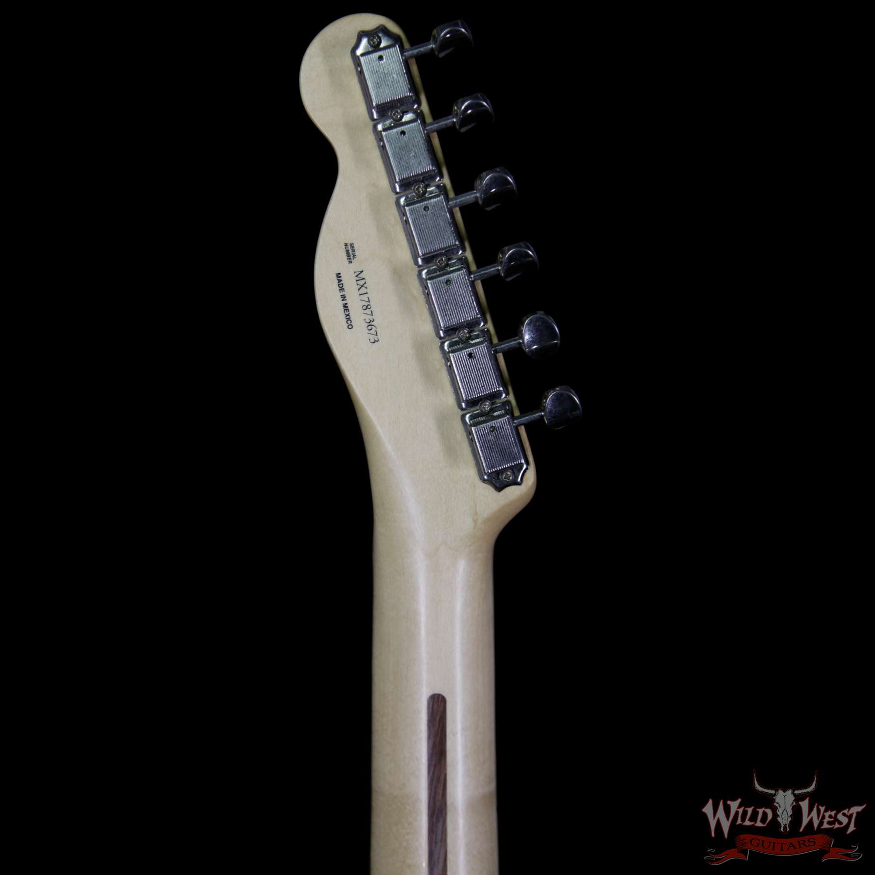 fendermim-bradpaisleytelecaster-mx17873673-hb__wwg.jpg Fender Brad Paisley Road Worn Telecaster Maple Fretboard Silver Sparkle 6.2 Pounds - Image 10