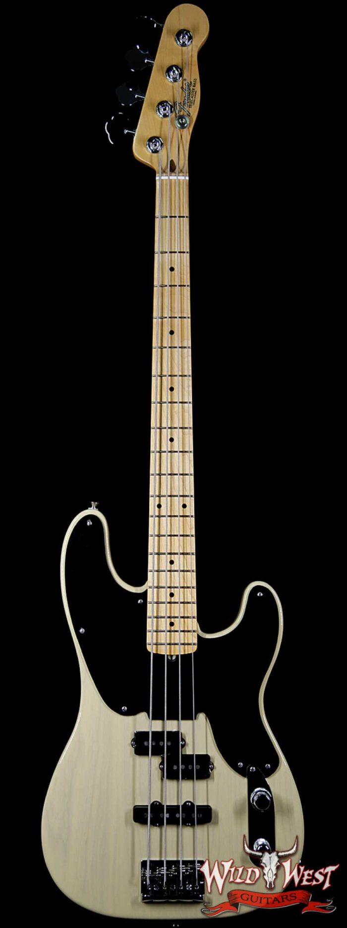 Fender Parallel Universe ‘51 Telecaster PJ Bass Maple Neck Butterscotch Blonde - Image 1
