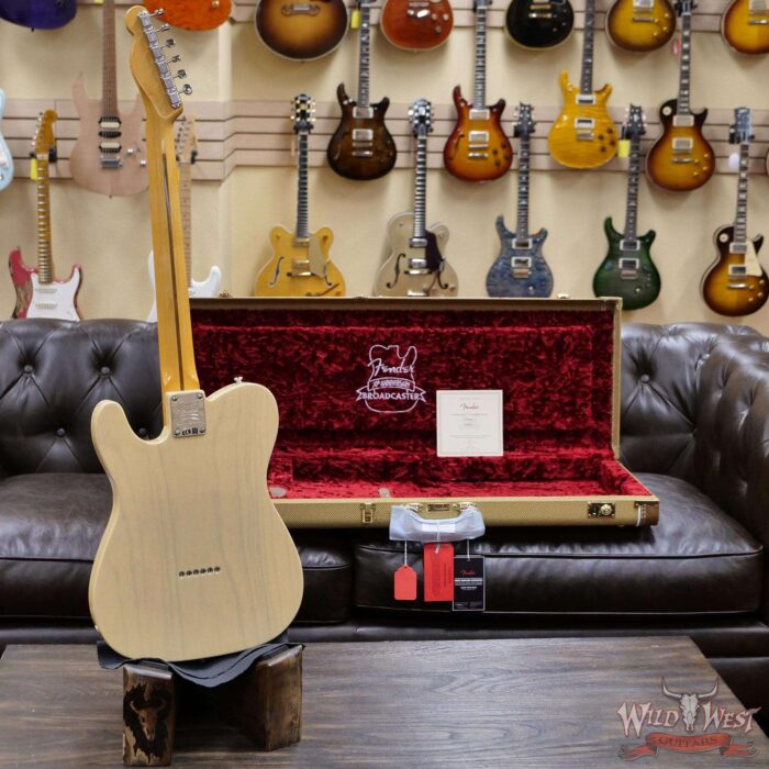 Fender USA 70th Anniversary Broadcaster Maple Fingerboard Blackguard Blonde V2093693 - Image 7