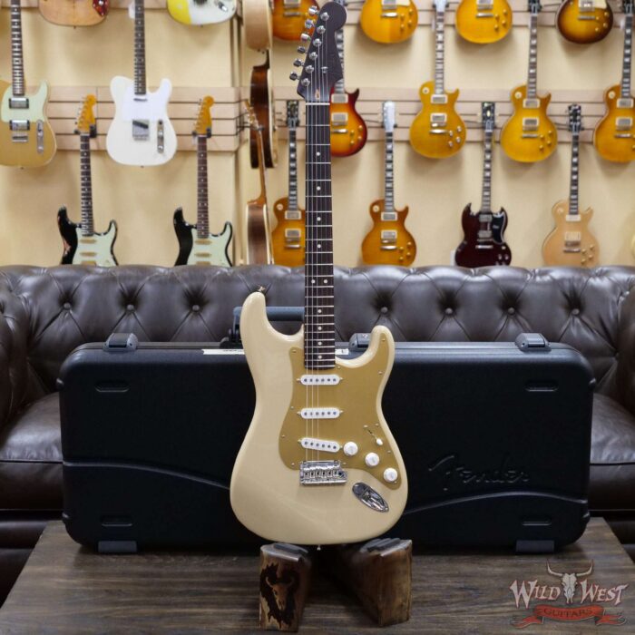 Fender USA Limited Edition American Professional Stratocaster Solid Rosewood Neck Desert Sand - Image 6