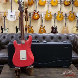 Fender USA Limited Edition American Professional Stratocaster Solid Rosewood Neck Fiesta Red - Image 9