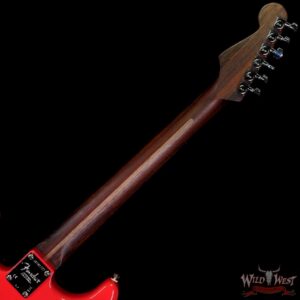 Fender USA Limited Edition American Professional Stratocaster Solid Rosewood Neck Fiesta Red - Image 5