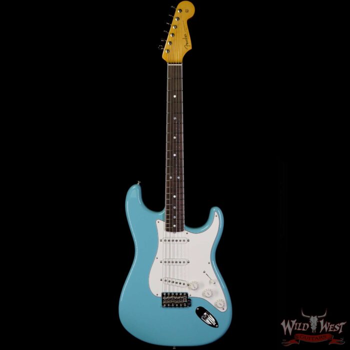 Fender USA Eric Johnson Stratocaster Rosewood Fingerboard Tropical Turquoise - Image 3