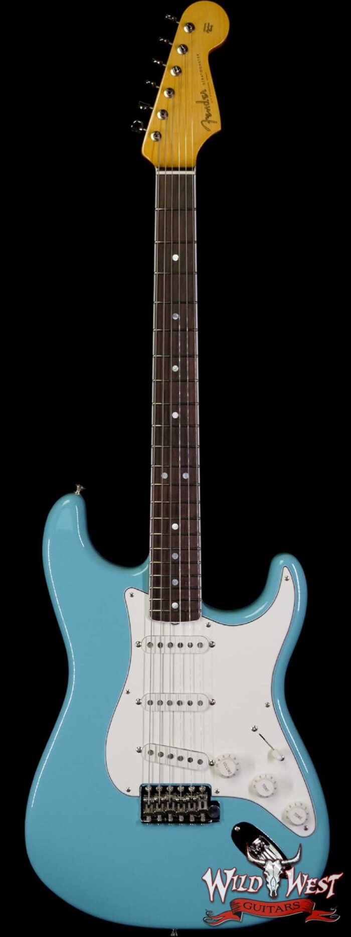 Fender USA Eric Johnson Stratocaster Rosewood Fingerboard Tropical Turquoise - Image 1