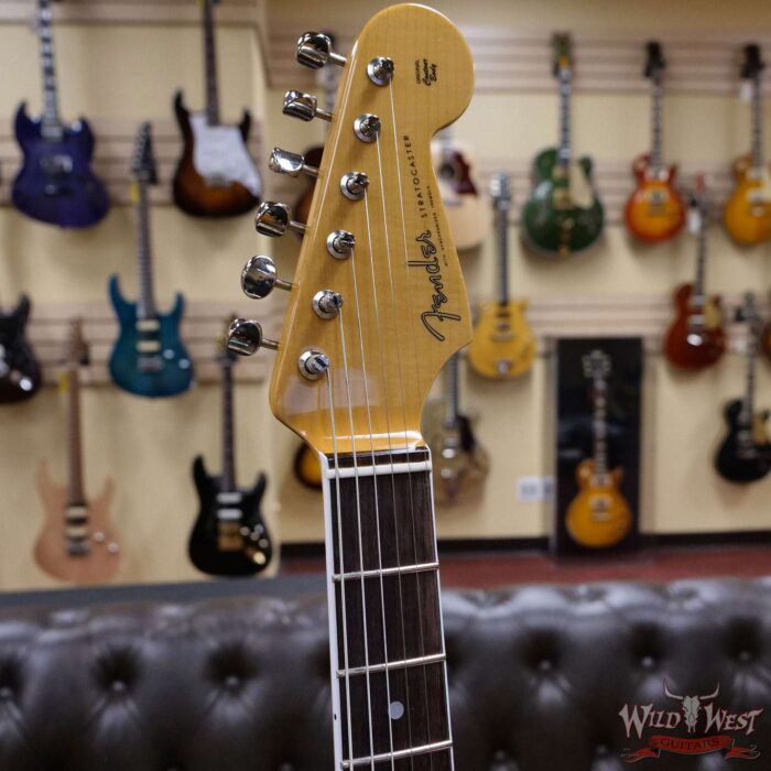 Fender USA Eric Johnson Stratocaster Rosewood Fingerboard Tropical Turquoise - Image 6