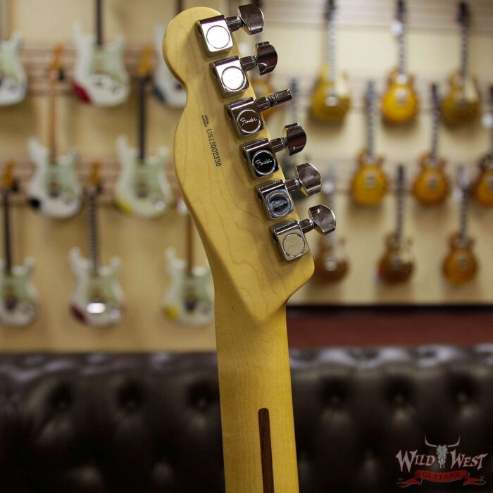 2015 Fender USA American Standard Telecaster Maple Neck 2 Tone Sunburst - Image 8