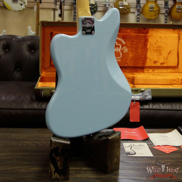 Fender USA Limited Edition 60th Anniversary Triple Jazzmaster Rosewood Fingerboard Daphne Blue - Image 14