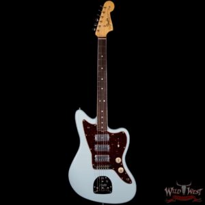 Fender USA Limited Edition 60th Anniversary Triple Jazzmaster Rosewood Fingerboard Daphne Blue - Image 4