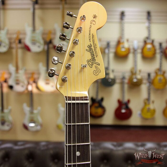 Fender USA Limited Edition 60th Anniversary Triple Jazzmaster Rosewood Fingerboard Daphne Blue - Image 7