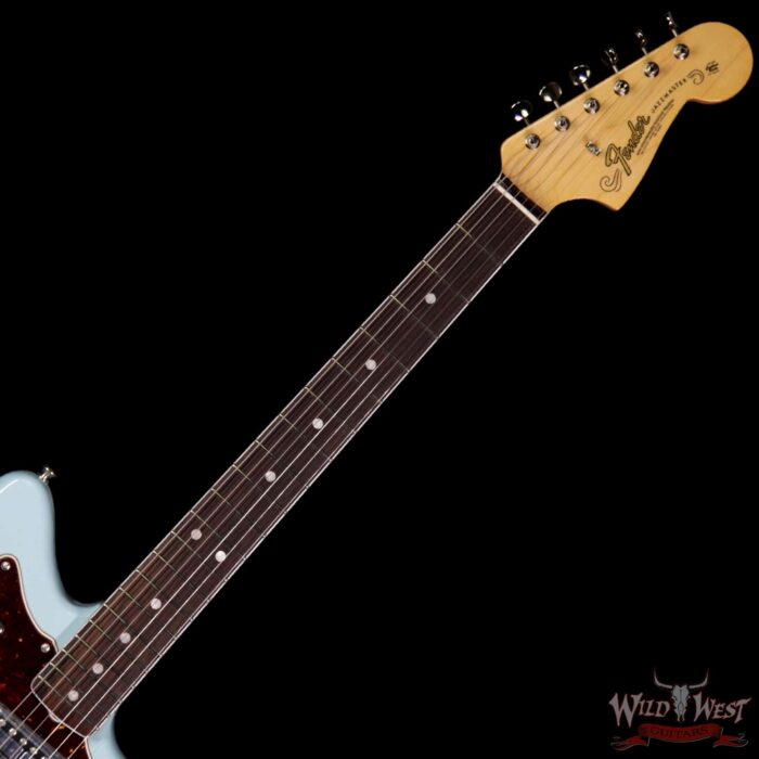 Fender USA Limited Edition 60th Anniversary Triple Jazzmaster Rosewood Fingerboard Daphne Blue - Image 8
