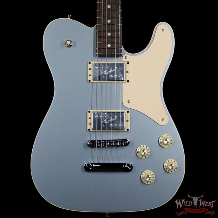 Fender USA Limited Edition Troublemaker TELE® Telecaster HH Rosewood Fingerboard Ice Blue Metallic - Image 3