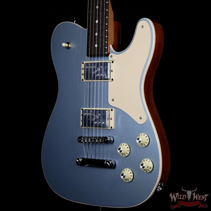 Fender USA Limited Edition Troublemaker TELE® Telecaster HH Rosewood Fingerboard Ice Blue Metallic - Image 2