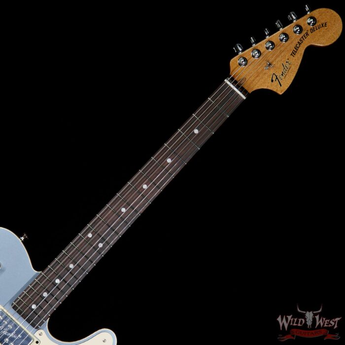 Fender USA Limited Edition Troublemaker TELE® Telecaster HH Rosewood Fingerboard Ice Blue Metallic - Image 7