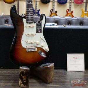 Fender American Original ‘60s Stratocaster Rosewood Fingerboard 3 Tone Sunburst - Image 6