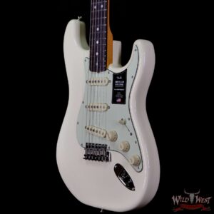 Fender American Original ‘60s Stratocaster Rosewood Fingerboard Olympic White - Image 2