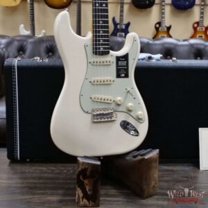 Fender American Original ‘60s Stratocaster Rosewood Fingerboard Olympic White - Image 6